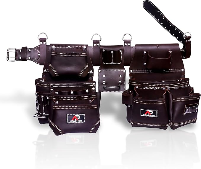 Ap-Leather Tool Belt/pouch/framer