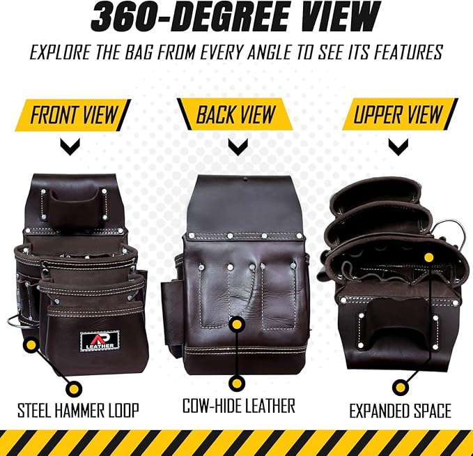 Ap-Leather Tool Pouch,belts